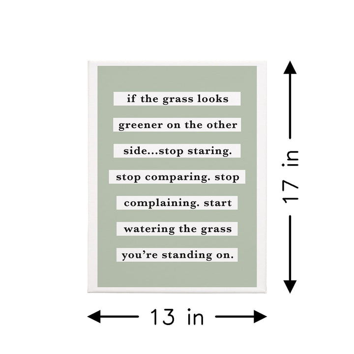 Grass Looks Greener