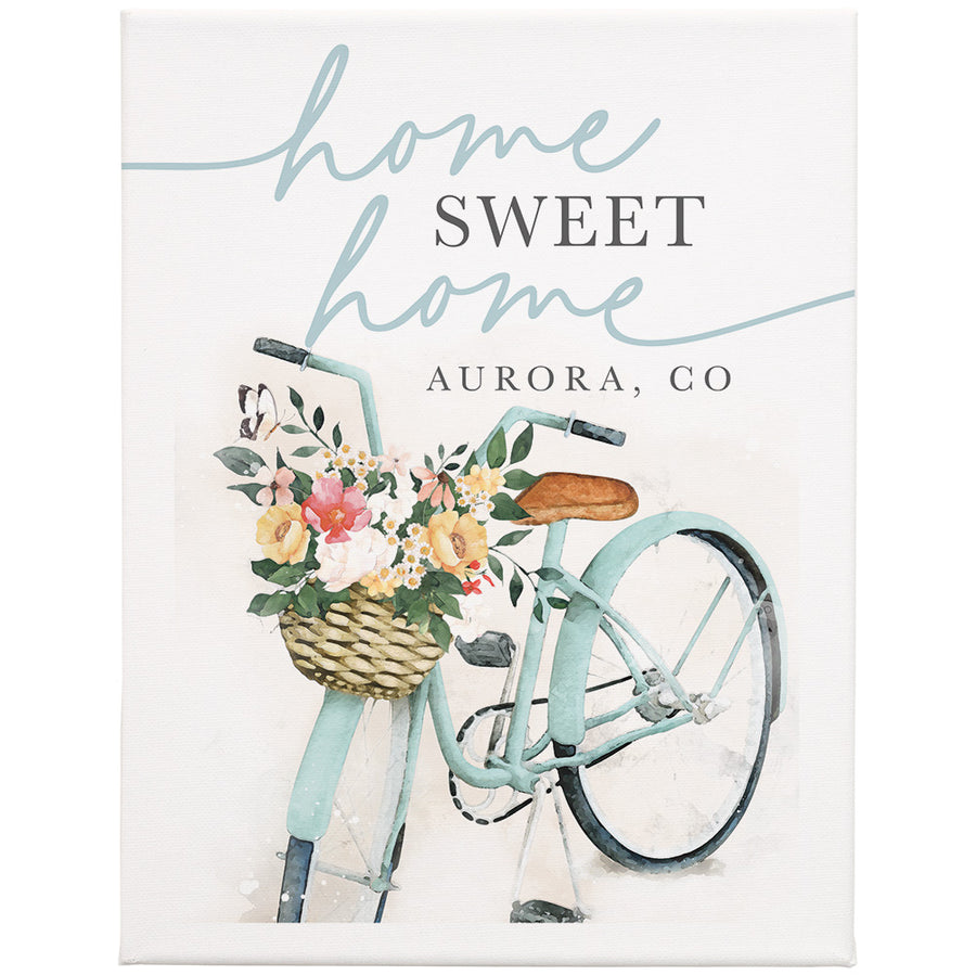 Home Sweet Bike LOC 13 x 17