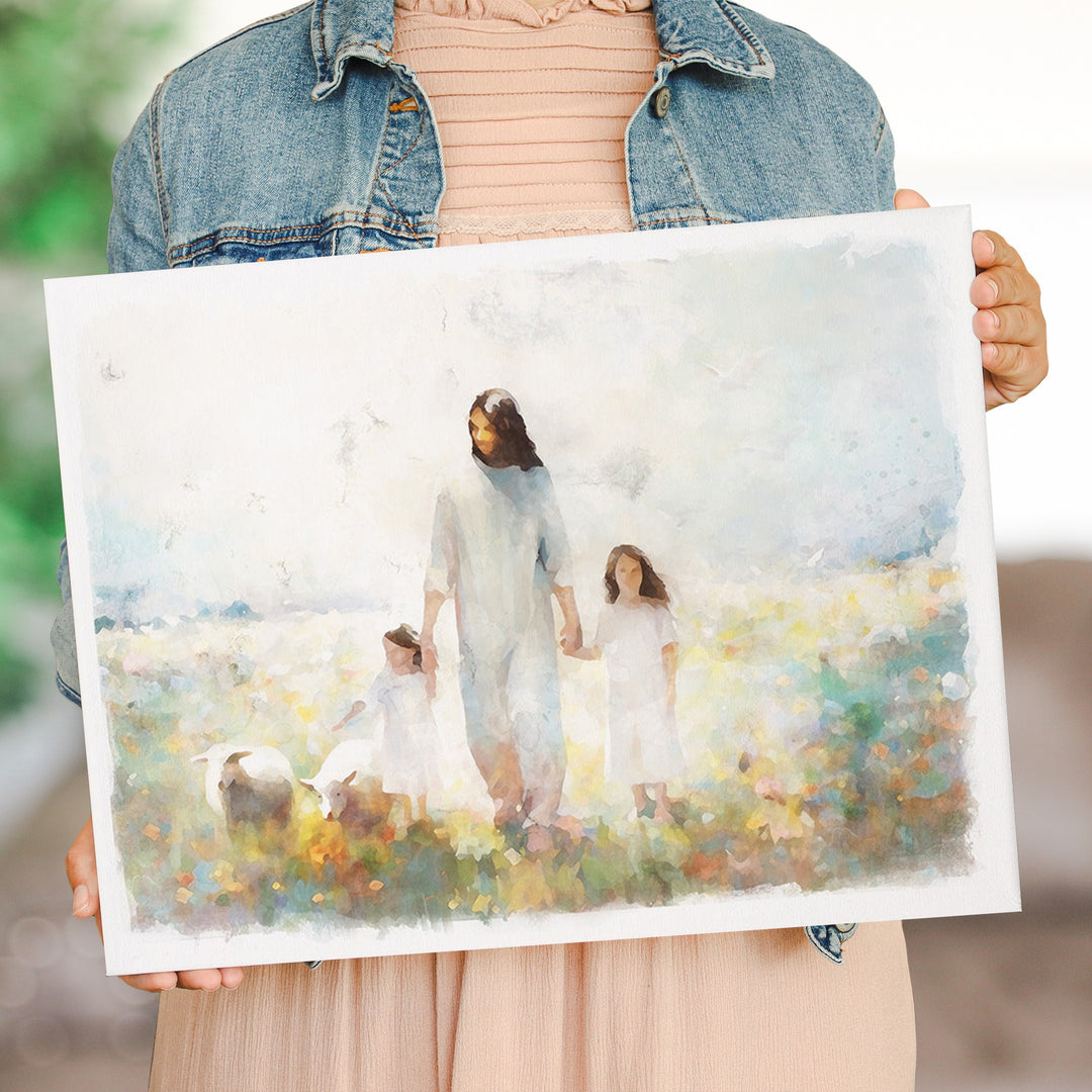 Jesus Children Art
