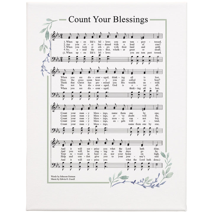 Count Your Blessings 9x12