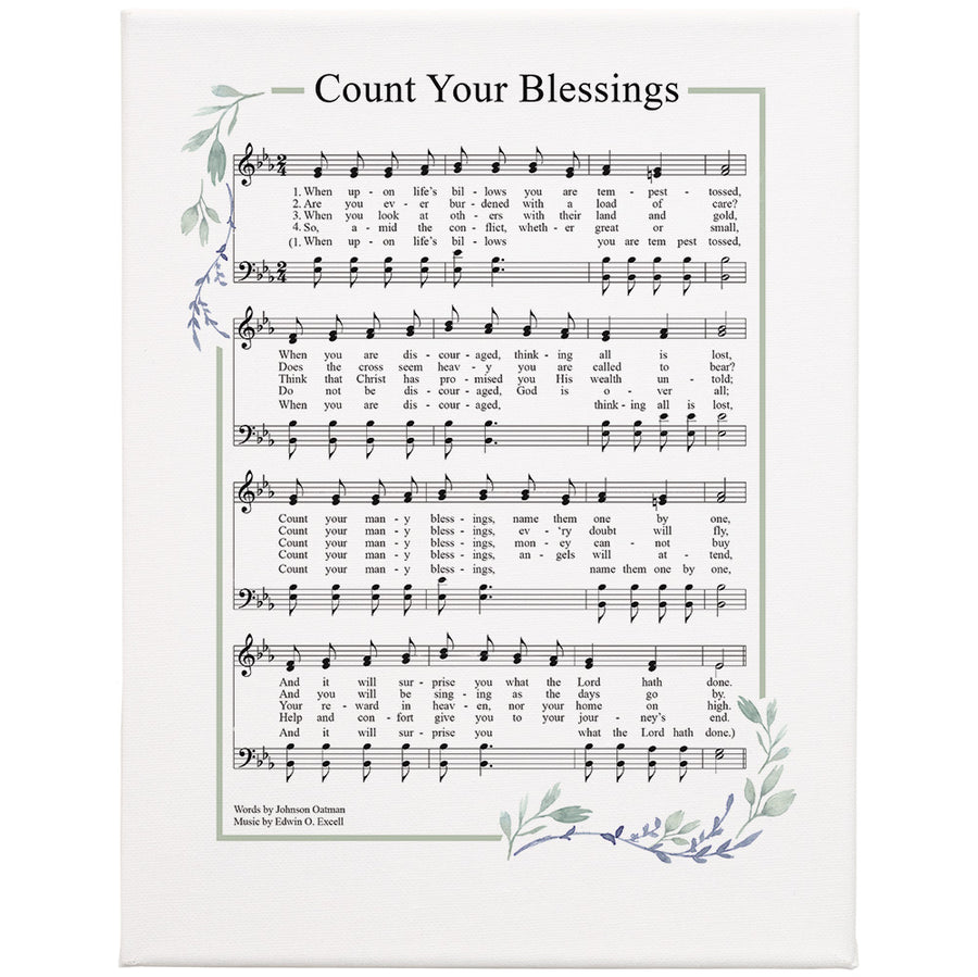 Count Your Blessings 9x12