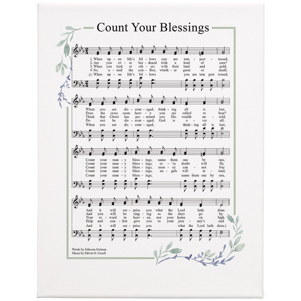 Count Your Blessings 13x17