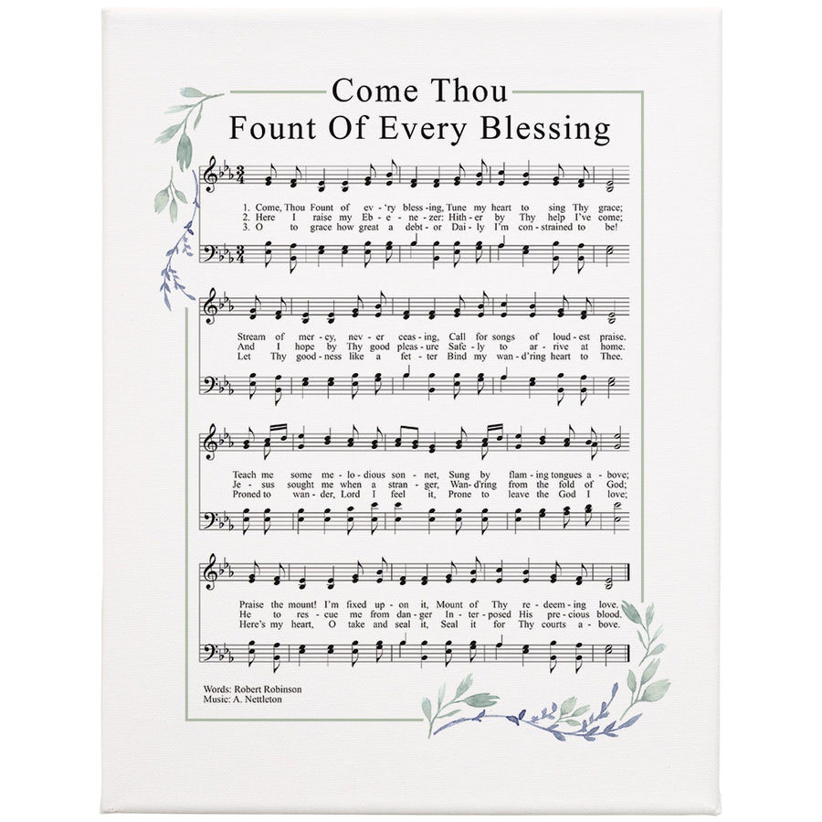 Come Thou Font 13x17