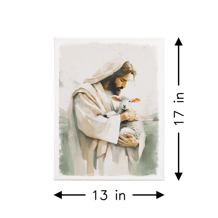 Jesus Holding Lamb