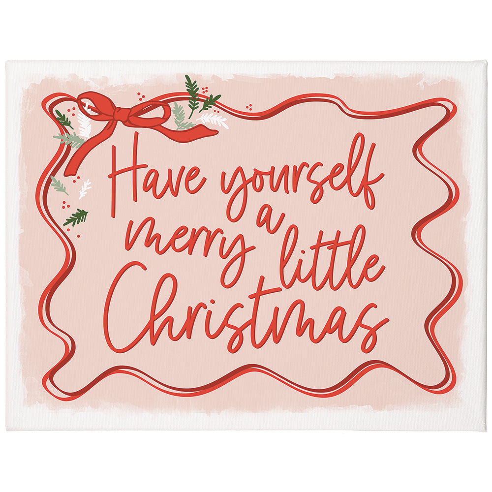 Little Christmas Pink 12x9