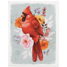 Floral Cardinal 9x12