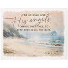 His Angels Beach 12x9
