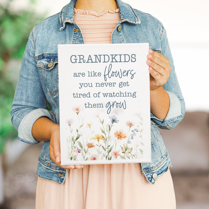 Grandkids Like Flowers