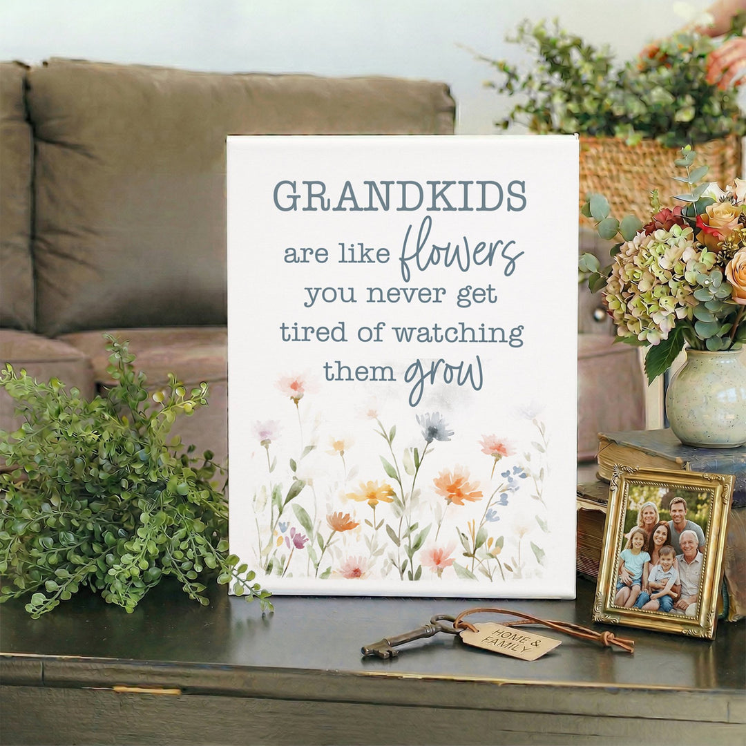 Grandkids Like Flowers