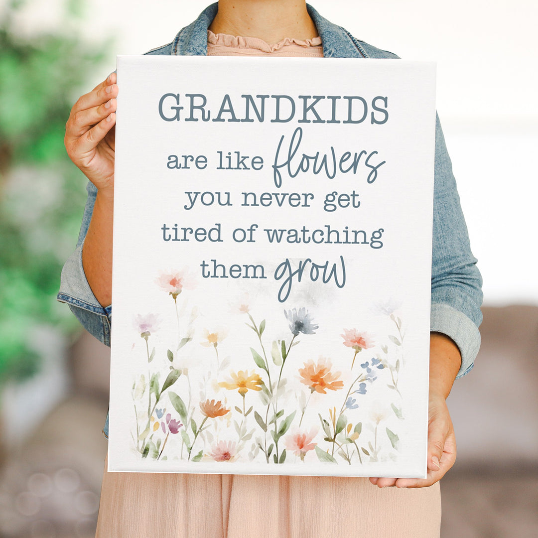 Grandkids Like Flowers