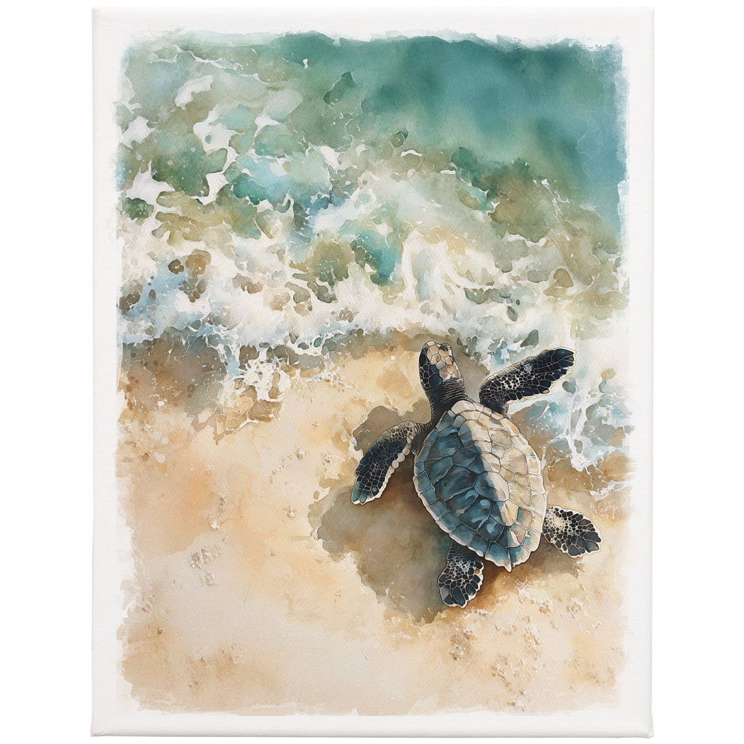 Turtle Shoreline 13x17